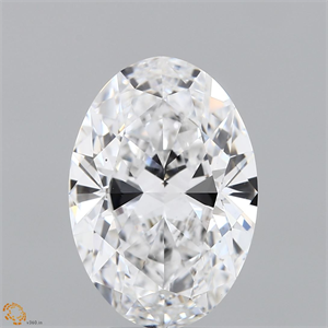 Picture of Natural Diamond 5.03 Carats, Oval with  Cut, D Color, VS2 Clarity and Certified by GIA