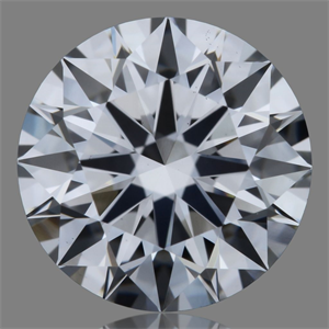 Picture of Lab Grown Diamond 1.52 Carats, Round with Ideal Cut, D Color, VS1 Clarity and Certified by IGI