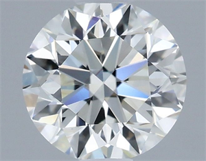 Picture of Natural Diamond 0.80 Carats, Round with Very Good Cut, I Color, VVS2 Clarity and Certified by IGI