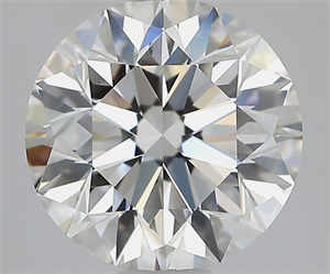 Picture of Natural Diamond 2.00 Carats, Round with Excellent Cut, G Color, VVS2 Clarity and Certified by IGI