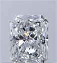Natural Diamond 0.33 Carats, Radiant with  Cut, E Color, VVS1 Clarity and Certified by GIA