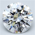 Diamante Natural 5.01 quilates, Redondo , Color D, claridad VVS2 y certificado GIA