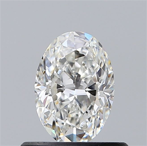 Picture of Natural Diamond 0.52 Carats, Oval with  Cut, F Color, VS1 Clarity and Certified by GIA