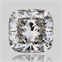 Natural Diamond 0.90 Carats, Cushion with  Cut, I Color, VS1 Clarity and Certified by GIA
