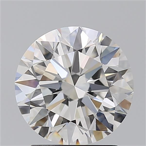 Picture of Natural Diamond 2.01 Carats, Round with Excellent Cut, F Color, VS1 Clarity and Certified by GIA