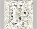 Natural Diamond 1.51 Carats, Princess with  Cut, J Color, VVS1 Clarity and Certified by IGI