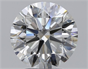 Natural Diamond 3.00 Carats, Round with Excellent Cut, H Color, SI1 Clarity and Certified by GIA