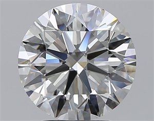 Picture of Natural Diamond 3.00 Carats, Round with Excellent Cut, H Color, SI1 Clarity and Certified by GIA