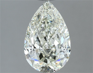 Picture of Natural Diamond 1.20 Carats, Pear with  Cut, J Color, VVS1 Clarity and Certified by IGI