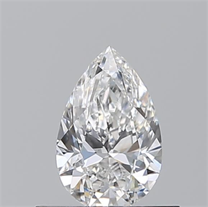 Picture of Natural Diamond 0.50 Carats, Pear with  Cut, E Color, VS2 Clarity and Certified by GIA
