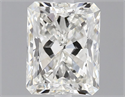Natural Diamond 1.00 Carats, Radiant with  Cut, H Color, SI2 Clarity and Certified by GIA