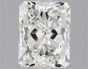 Picture of Natural Diamond 1.00 Carats, Radiant with  Cut, H Color, SI2 Clarity and Certified by GIA