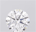 Lab Grown Diamond 1.05 Carats, Round with Ideal Cut, D Color, VVS1 Clarity and Certified by IGI