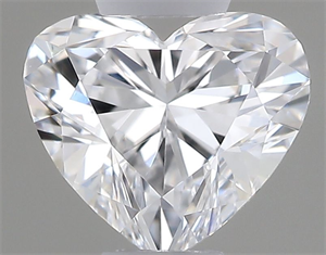 Picture of Natural Diamond 0.31 Carats, Heart with  Cut, D Color, VS1 Clarity and Certified by GIA