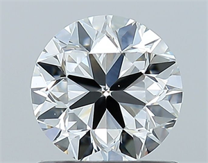 Picture of Natural Diamond 0.90 Carats, Round with Very Good Cut, G Color, VS1 Clarity and Certified by GIA