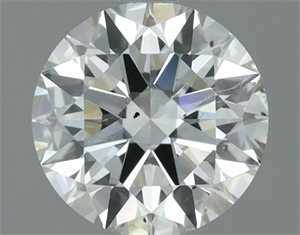 Foto Diamante Natural 0.70 quilates, Redondo , Color J, claridad SI1 y certificado IGI de