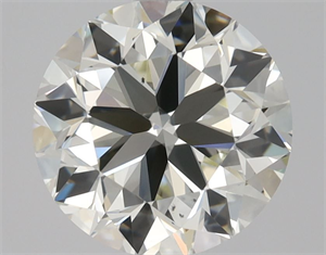 Picture of Natural Diamond 1.42 Carats, Round with Excellent Cut, K Color, VS2 Clarity and Certified by GIA
