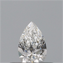 Natural Diamond 0.23 Carats, Pear with  Cut, G Color, VVS1 Clarity and Certified by GIA