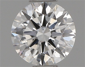 Picture of Natural Diamond 0.42 Carats, Round with Excellent Cut, D Color, SI1 Clarity and Certified by GIA