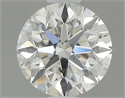 Natural Diamond 0.81 Carats, Round with Excellent Cut, J Color, SI2 Clarity and Certified by GIA