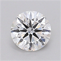 Del inventario de diamantes de laboratorio, 1.06 quilates, Redondo , Color F, claridad VS1 y certificado IGI