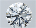 Diamante Natural 2.03 quilates, Redondo , Color G, claridad IF y certificado GIA