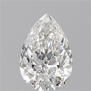 Foto Diamante Natural 0.56 quilates, De pera , Color F, claridad VS2 y certificado GIA de