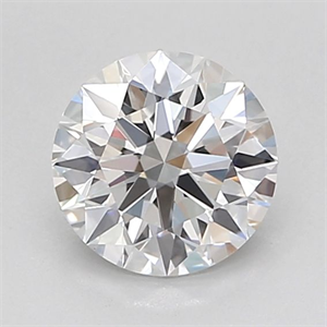 Picture of Lab Grown Diamond 1.09 Carats, Round with Ideal Cut, D Color, VVS2 Clarity and Certified by IGI