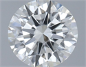 Diamante Natural 0.51 quilates, Redondo , Color H, claridad VS1 y certificado GIA