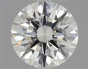 Picture of Natural Diamond 0.93 Carats, Round with Excellent Cut, H Color, SI2 Clarity and Certified by IGI