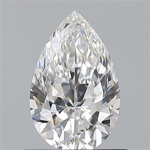 Picture of Natural Diamond 0.70 Carats, Pear with  Cut, E Color, VS1 Clarity and Certified by GIA
