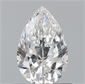 Diamante Natural 0.70 quilates, De pera , Color E, claridad VS1 y certificado GIA