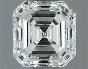 Picture of Natural Diamond 1.00 Carats, Asscher with  Cut, I Color, VVS1 Clarity and Certified by IGI