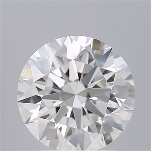 Picture of Lab Grown Diamond 2.04 Carats, Round with Ideal Cut, D Color, VVS1 Clarity and Certified by IGI