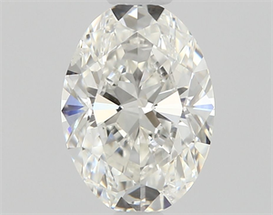 Picture of Natural Diamond 0.50 Carats, Oval with  Cut, H Color, SI2 Clarity and Certified by GIA