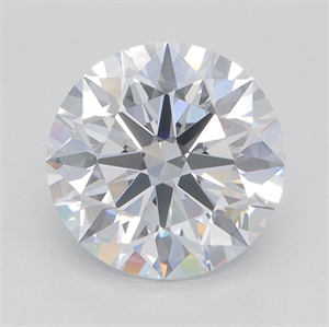 Picture of Lab Grown Diamond 5.16 Carats, Round with Ideal Cut, G Color, VVS1 Clarity and Certified by IGI