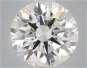 Lab Grown Diamond 1.04 Carats, Round with Excellent Cut, E Color, VVS2 Clarity and Certified by IGI