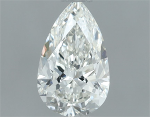 Foto Diamante Natural 0.51 quilates, De pera , Color G, claridad IF y certificado IGI de