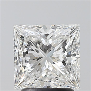 Foto Diamante Natural 2.01 quilates, Princesa , Color F, claridad VVS2 y certificado GIA de