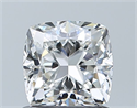 Natural Diamond 1.01 Carats, Cushion with  Cut, G Color, VS1 Clarity and Certified by GIA