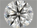 Diamante Natural 0.90 quilates, Redondo , Color K, claridad SI1 y certificado GIA