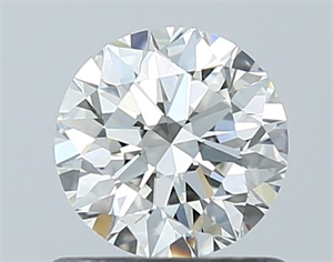 Picture of Natural Diamond 0.72 Carats, Round with Excellent Cut, J Color, VVS1 Clarity and Certified by GIA