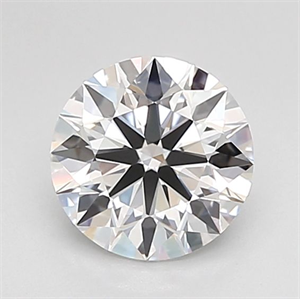 Picture of Lab Grown Diamond 1.01 Carats, Round with Ideal Cut, D Color, VVS1 Clarity and Certified by IGI