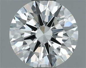 Picture of Natural Diamond 0.50 Carats, Round with Excellent Cut, H Color, VVS1 Clarity and Certified by IGI