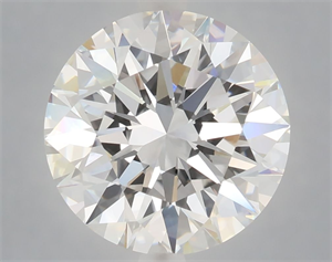 Picture of Lab Grown Diamond 5.07 Carats, Round with Excellent Cut, F Color, VVS1 Clarity and Certified by IGI