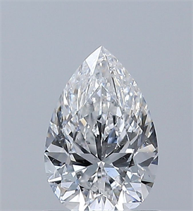 Picture of Natural Diamond 0.72 Carats, Pear with  Cut, E Color, SI1 Clarity and Certified by GIA