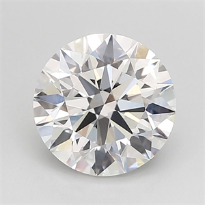 Picture of Lab Grown Diamond 2.07 Carats, Round with Ideal Cut, E Color, VVS2 Clarity and Certified by IGI