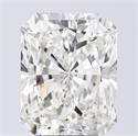 Diamante Natural 5.22 quilates, Radiante , Color J, claridad SI1 y certificado GIA