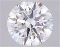 Del inventario de diamantes de laboratorio, 0.73 quilates, Redondo , Color D, claridad VVS2 y certificado IGI