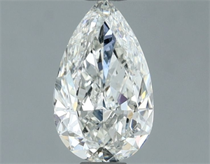 Picture of Natural Diamond 0.70 Carats, Pear with  Cut, I Color, SI1 Clarity and Certified by GIA